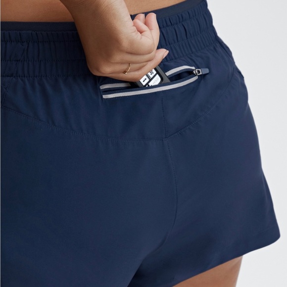 Navy Running Shorts - Picture 3 of 3